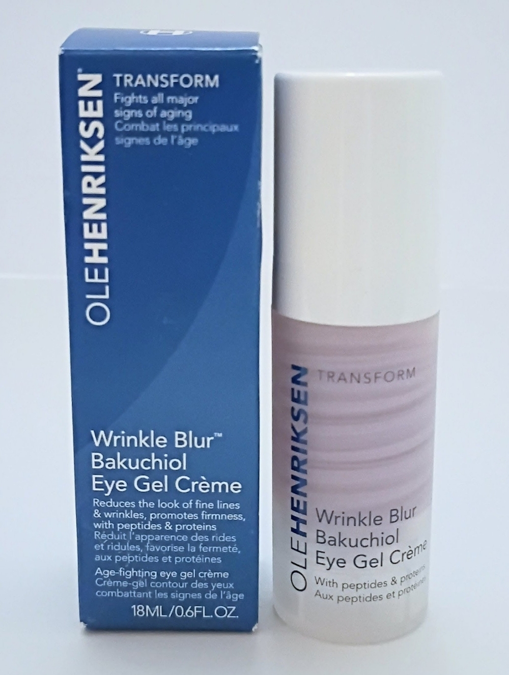 Ole Henriksen Wrinkle Blur Bakuchiol Eye Gel Cream 18ml NEW Anti Aging